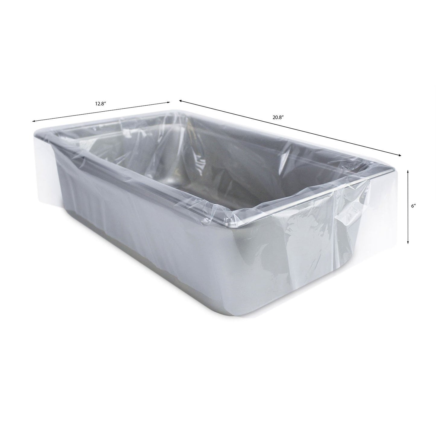 PanSaver Ovenable Pan Liners – Full-Size Deep (6″) Hotel Pan, 50 Pack
