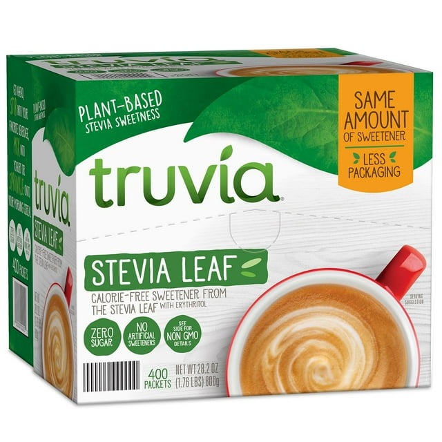 Truvia Original Calorie-Free Sweetener Packets – 400 Count Value Pack