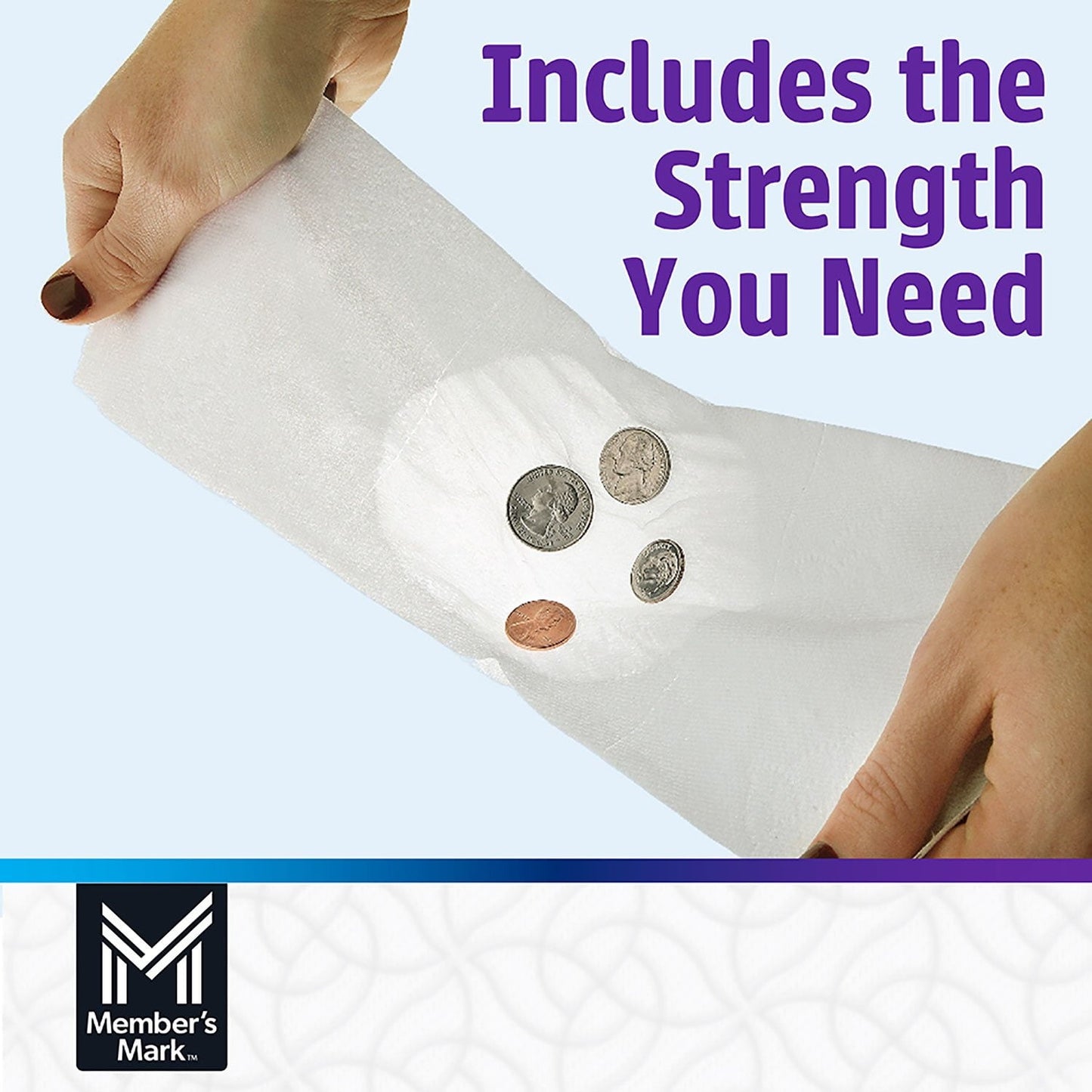 Member’s Mark Ultra Premium 2-Ply Toilet Paper – 45 Roll Value Pack (235 Sheets/Roll)