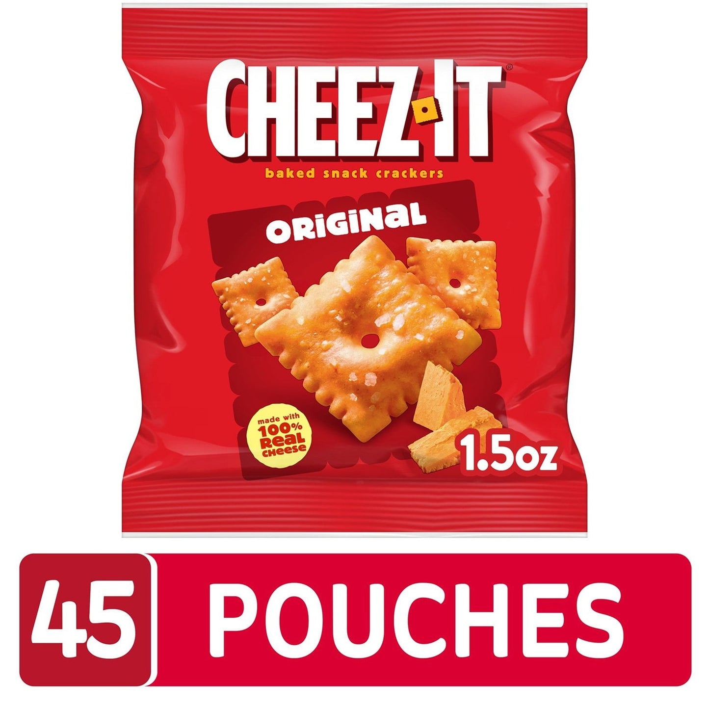 Cheez-It Original Baked Snack Crackers – Classic Cheese Crunch