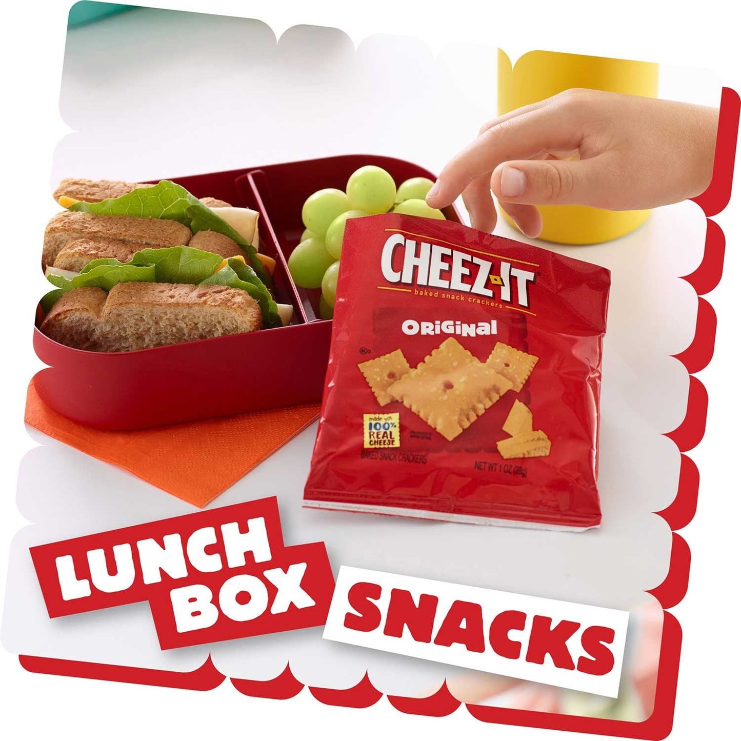 Cheez-It Original Baked Snack Crackers – Classic Cheese Crunch