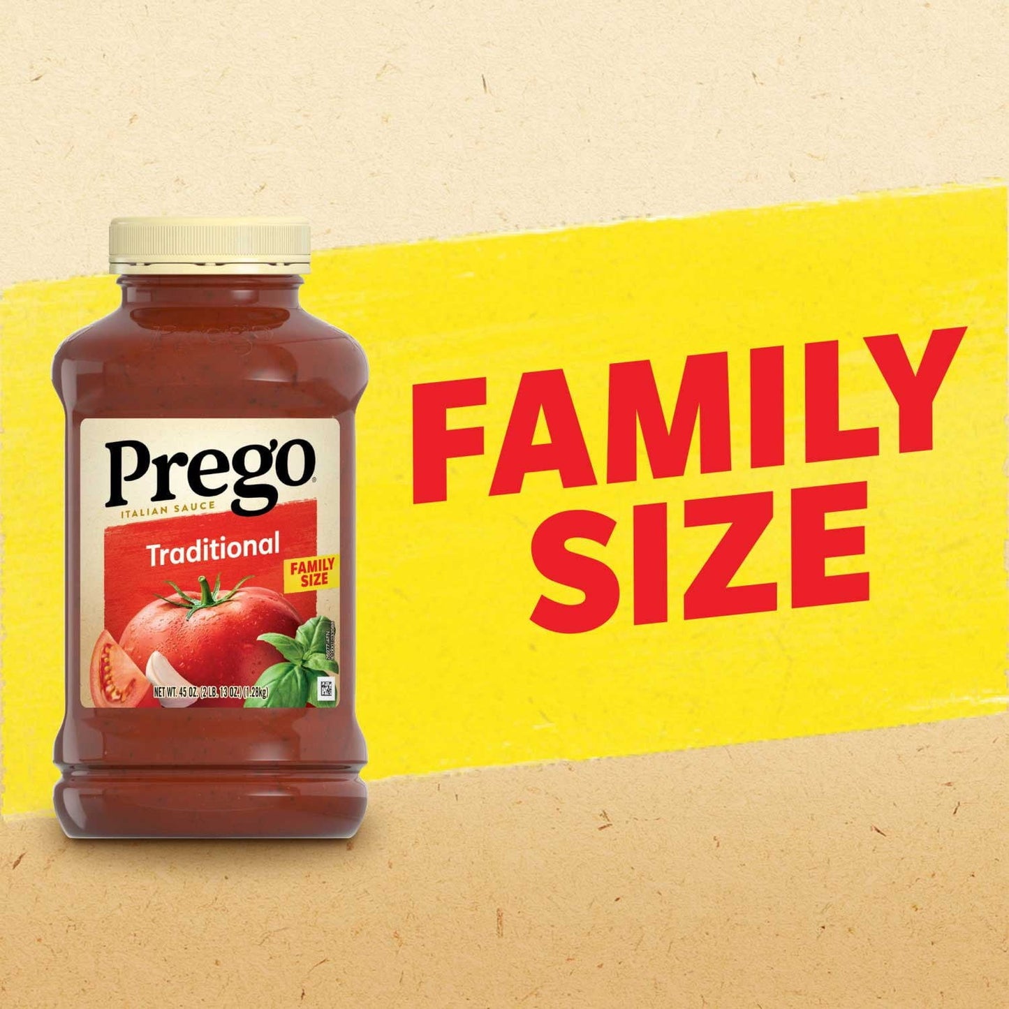 Prego Traditional Italian Pasta Sauce – 45 oz (3-Pack)