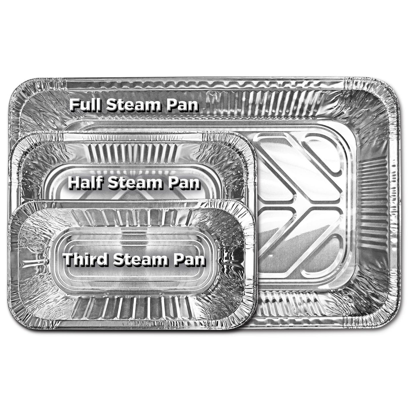 Member’s Mark Full-Size Aluminum Steam Table Pans – 18-Count