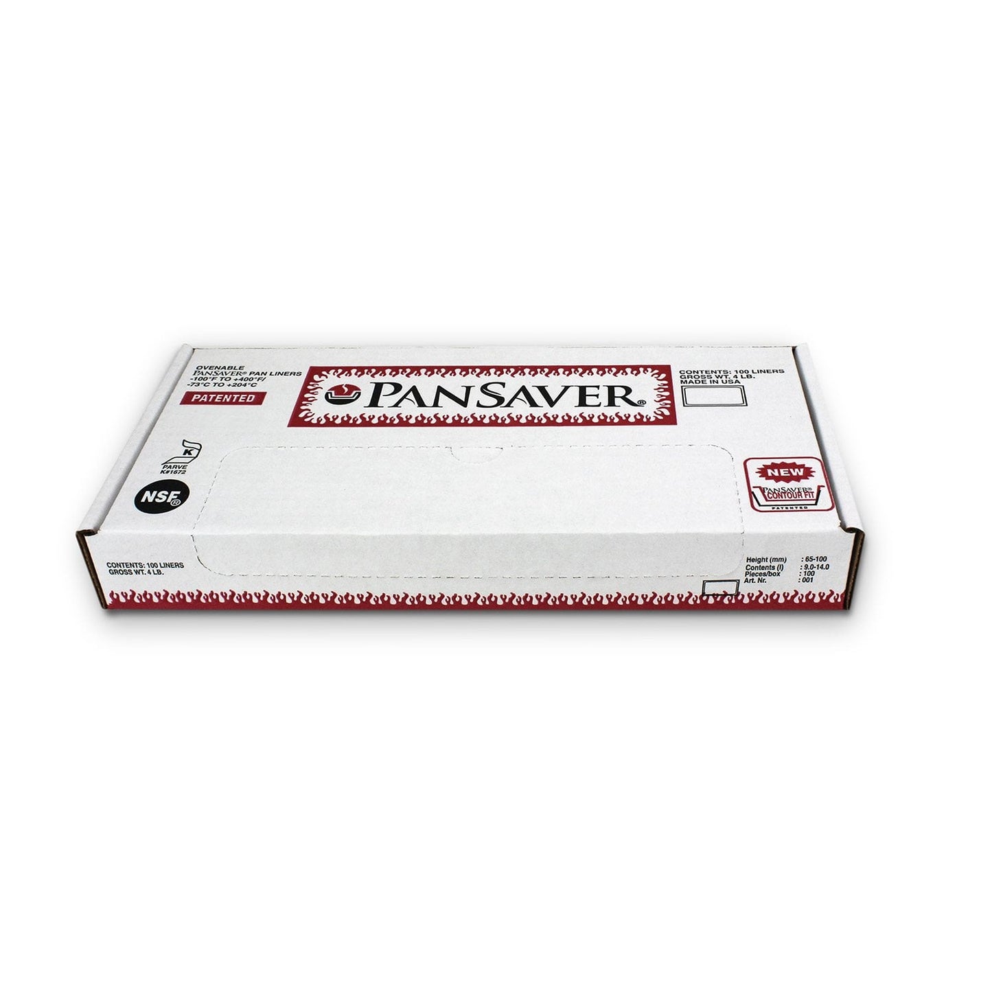 PanSaver Ovenable Full-Size Pan Liners – 100 Count