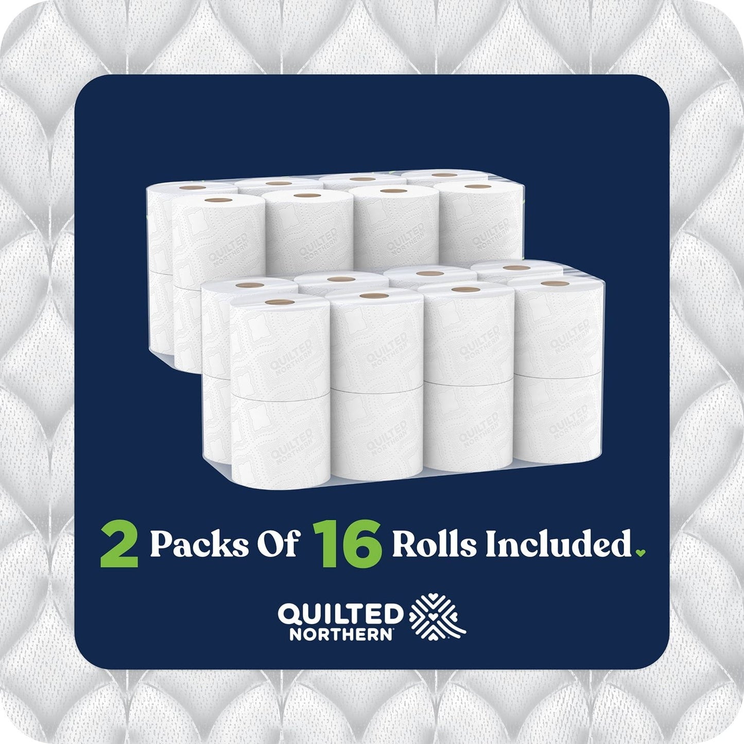 Quilted Northern Ultra Soft & Strong Toilet Paper – 32-Roll Pack