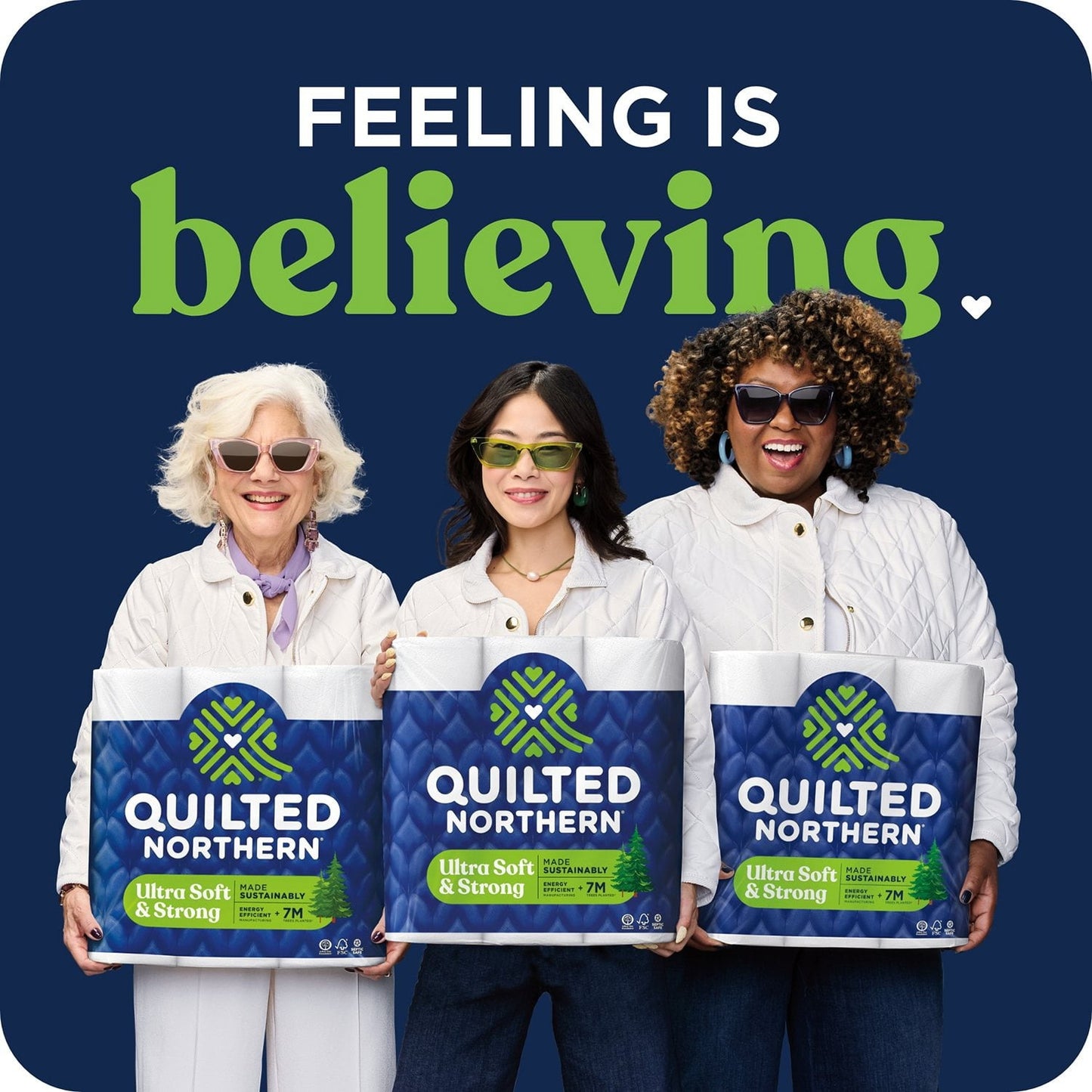 Quilted Northern Ultra Soft & Strong Toilet Paper – 32-Roll Pack