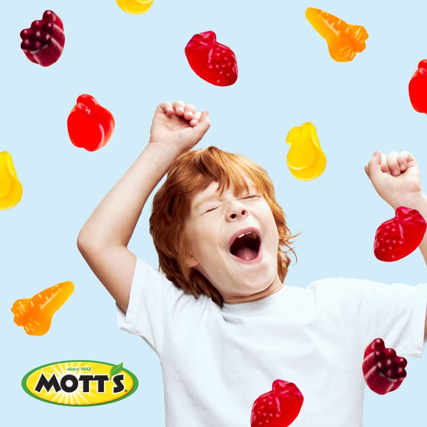 Mott’s Assorted Fruit Snacks – 0.8 oz Pouches, 90-Pack