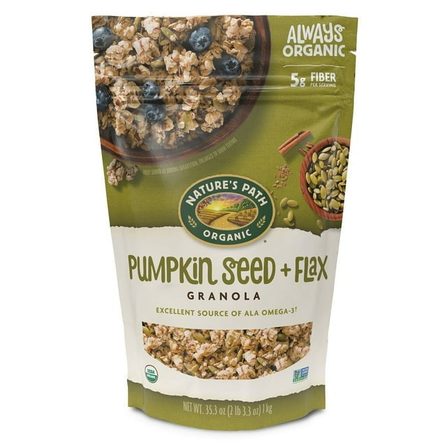 Nature’s Path Organic Pumpkin Seed + Flax Granola – 35.3 oz