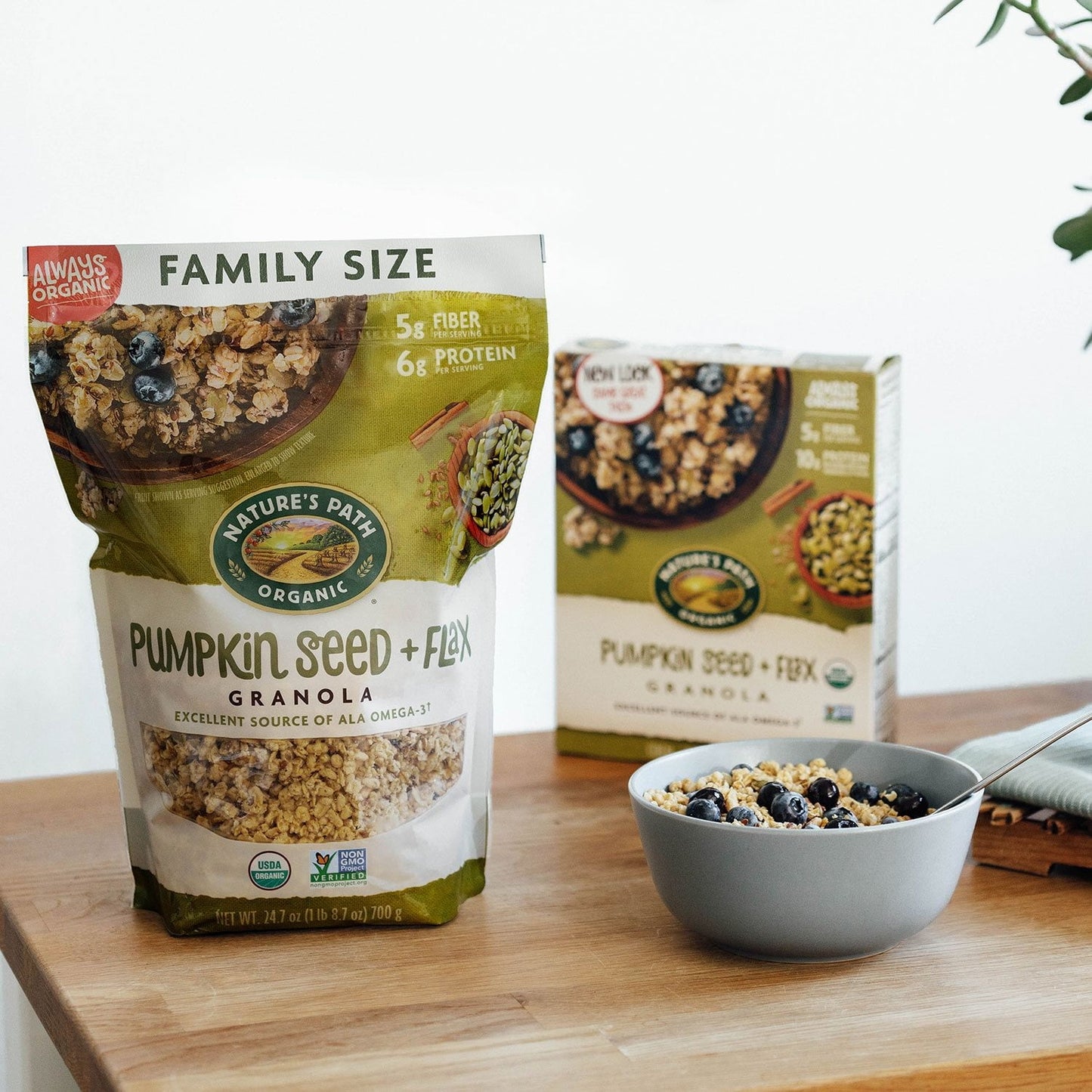 Nature’s Path Organic Pumpkin Seed + Flax Granola – 35.3 oz