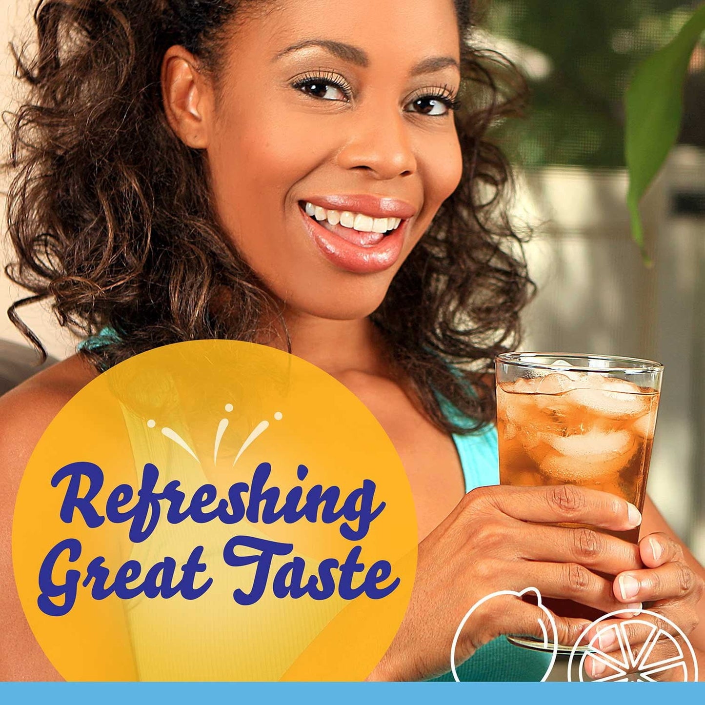 Crystal Light Lemon Iced Tea Drink Mix – 3.8 oz Powder Pack