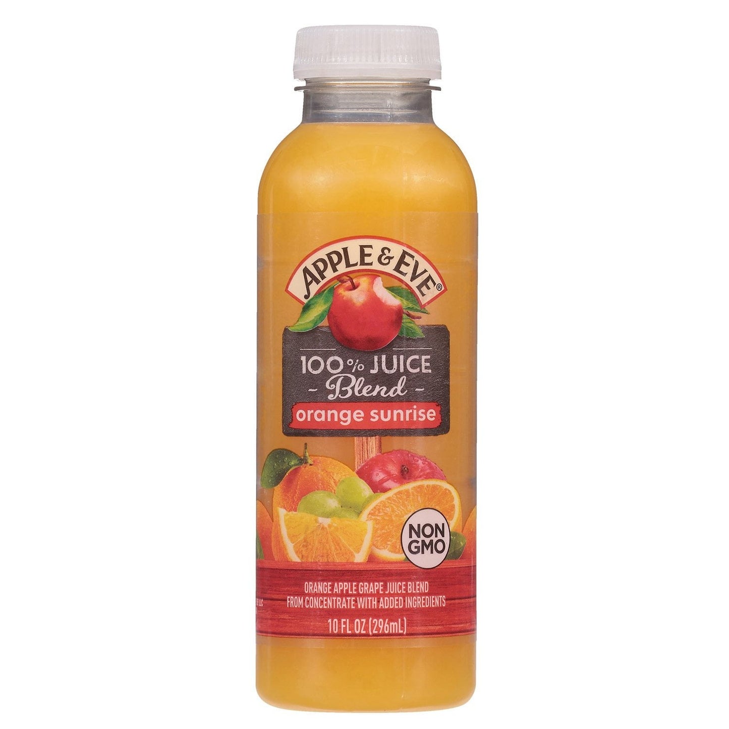 Apple & Eve 100% Juice Orange Sunrise Blend – 10 fl oz Bottles, 24-Pack