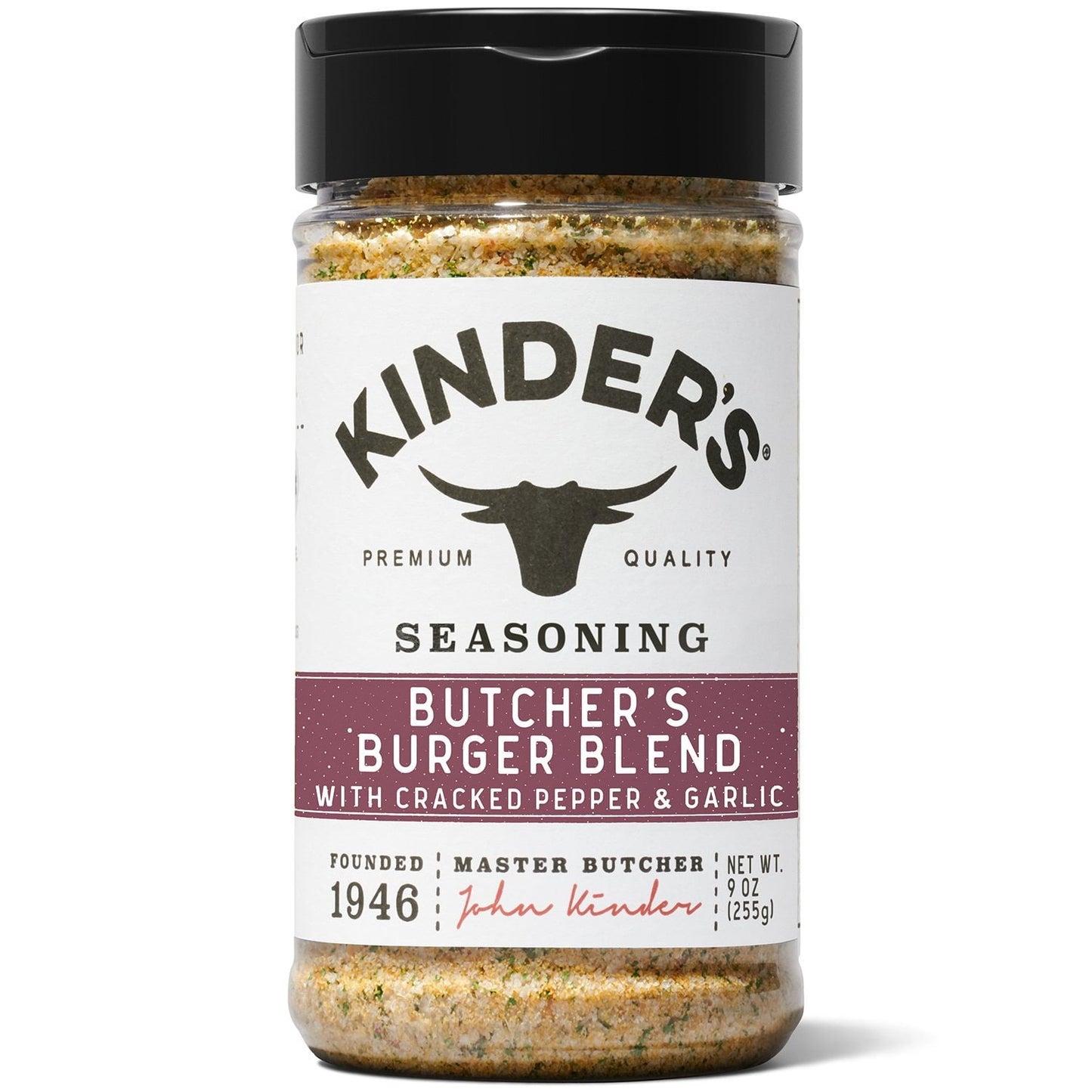 Kinder’s Butcher’s Burger Blend Seasoning – 9 oz