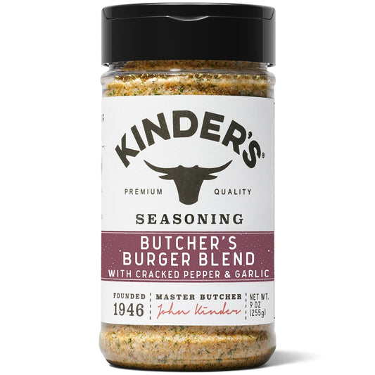 Kinder’s Butcher’s Burger Blend Seasoning – 9 oz