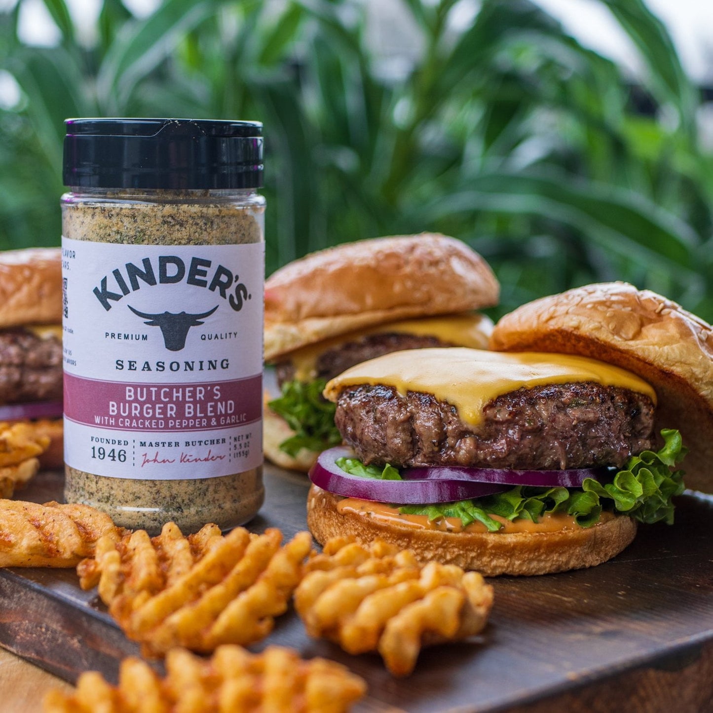 Kinder’s Butcher’s Burger Blend Seasoning – 9 oz