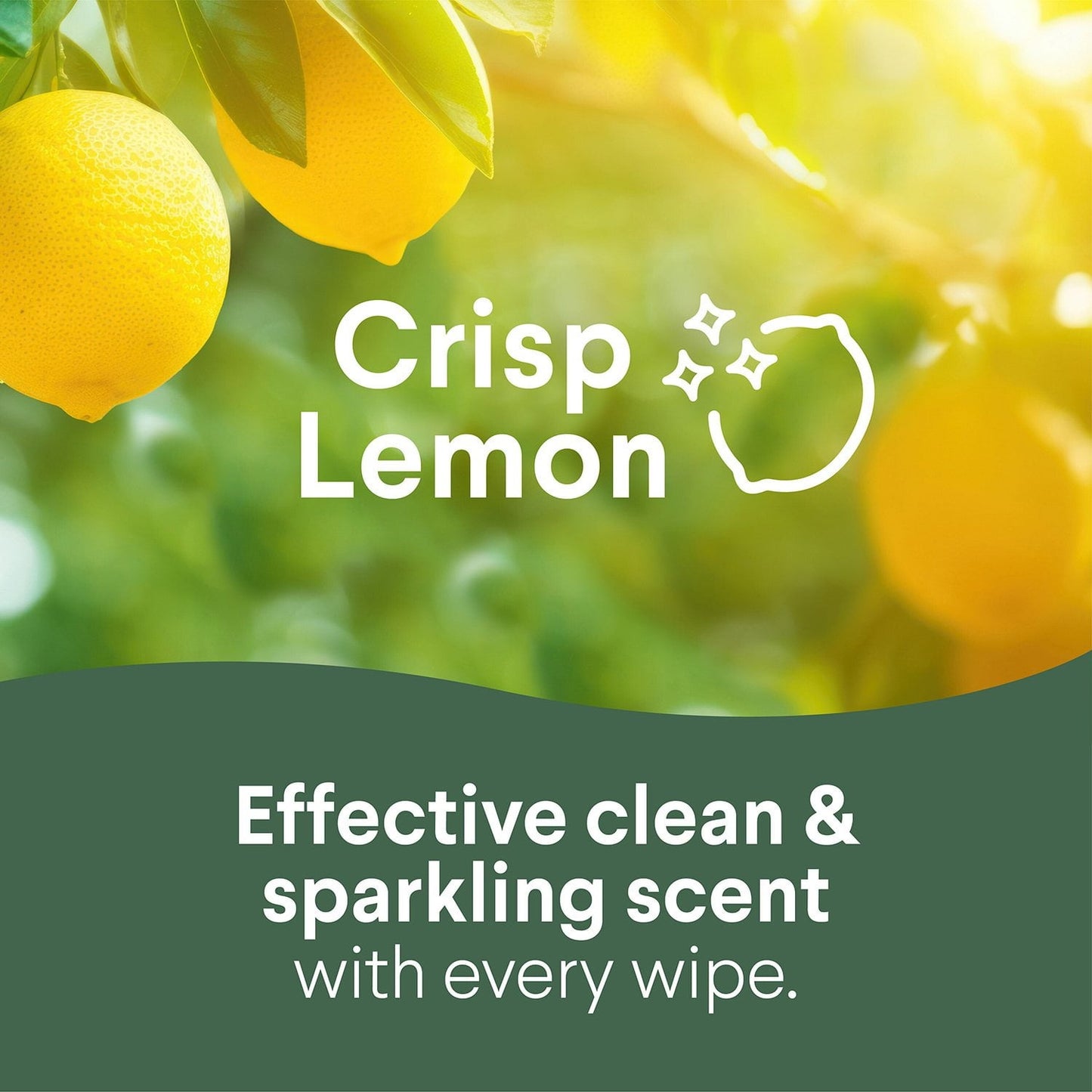 Clorox Disinfecting Wipes, Variety Pack, Fresh Scent and Crisp Lemon, 5 pack ct., 425 wipes total