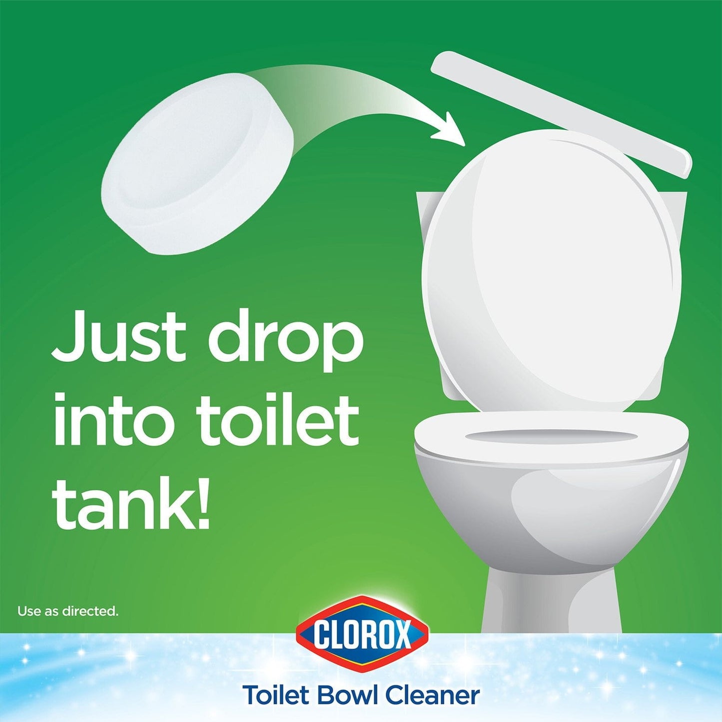 Clorox Ultra Clean Toilet Bowl Cleaner Tablets – 6 Pack (3.5 oz)