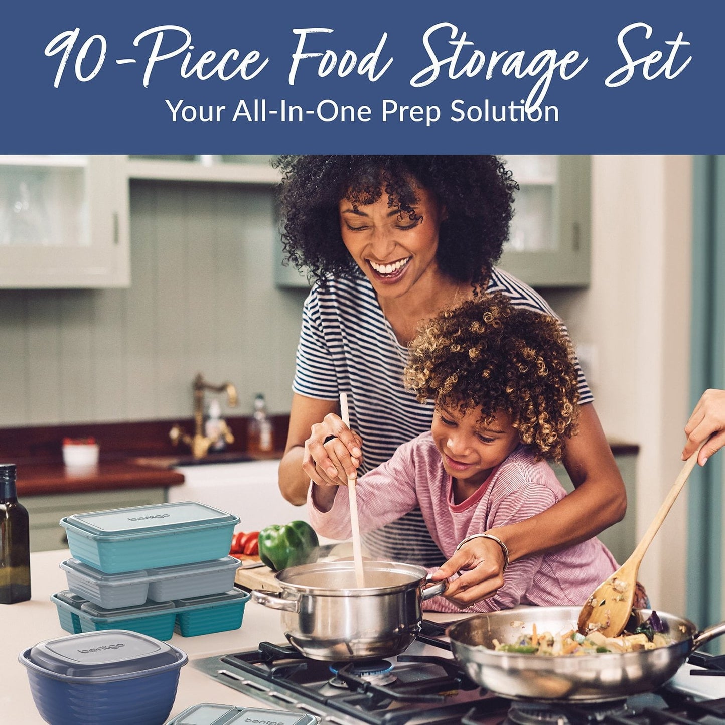 Bentgo Prep 90-Piece Food Storage Set