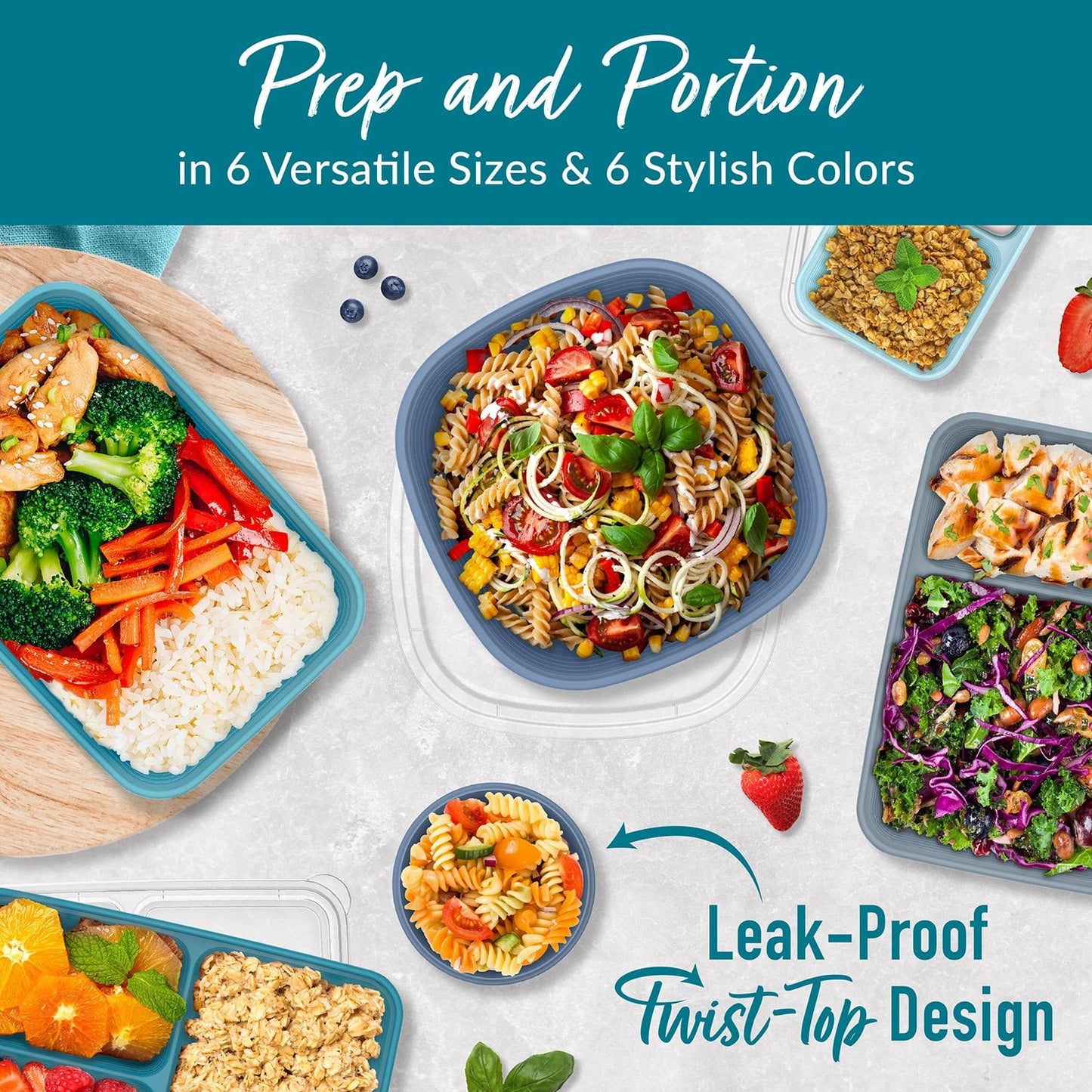 Bentgo Prep 90-Piece Food Storage Set