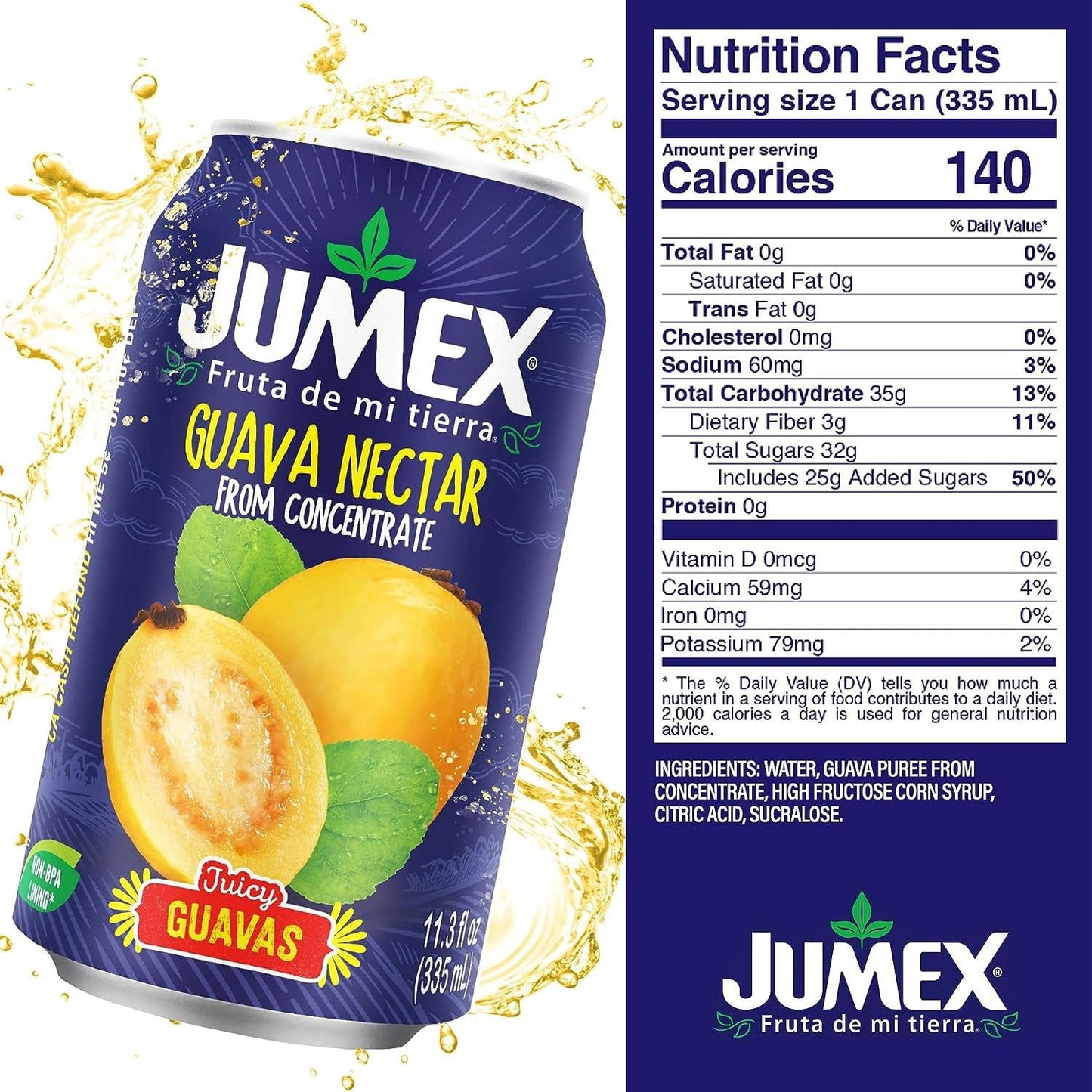 Jumex Tropical Variety Pack Juice – 24 Cans (11.3 oz each)