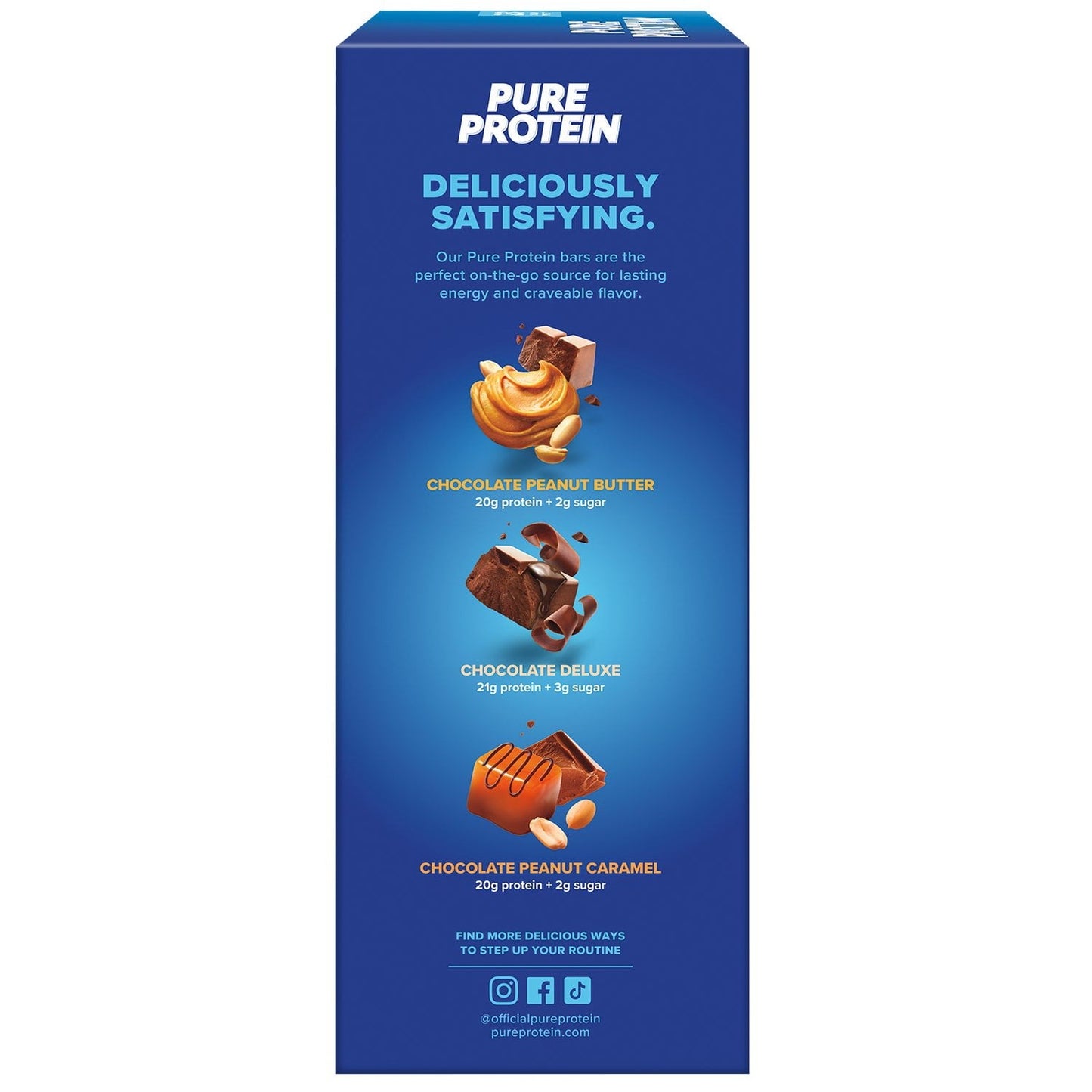 Pure Protein Bars Gluten Free, Chocolate Variety Pack 23 ct.