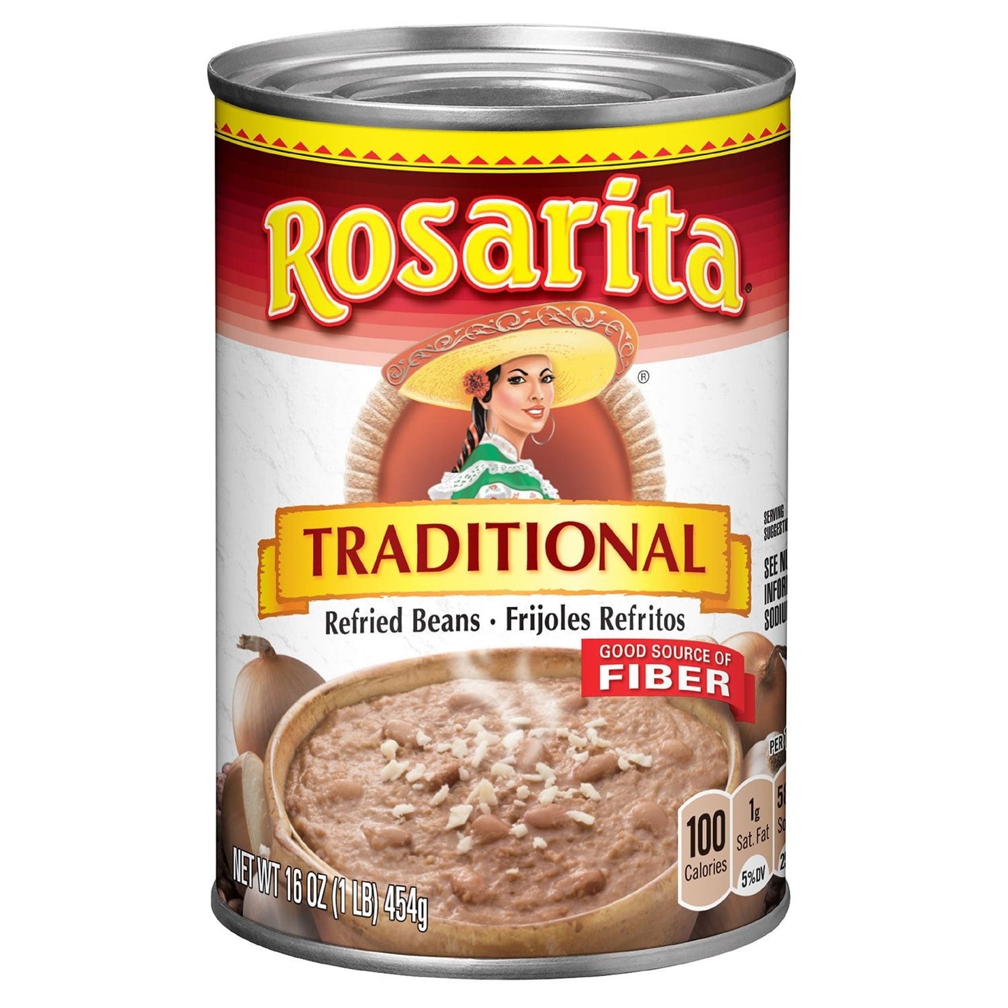 Rosarita Traditional Refried Beans, 8 pk.