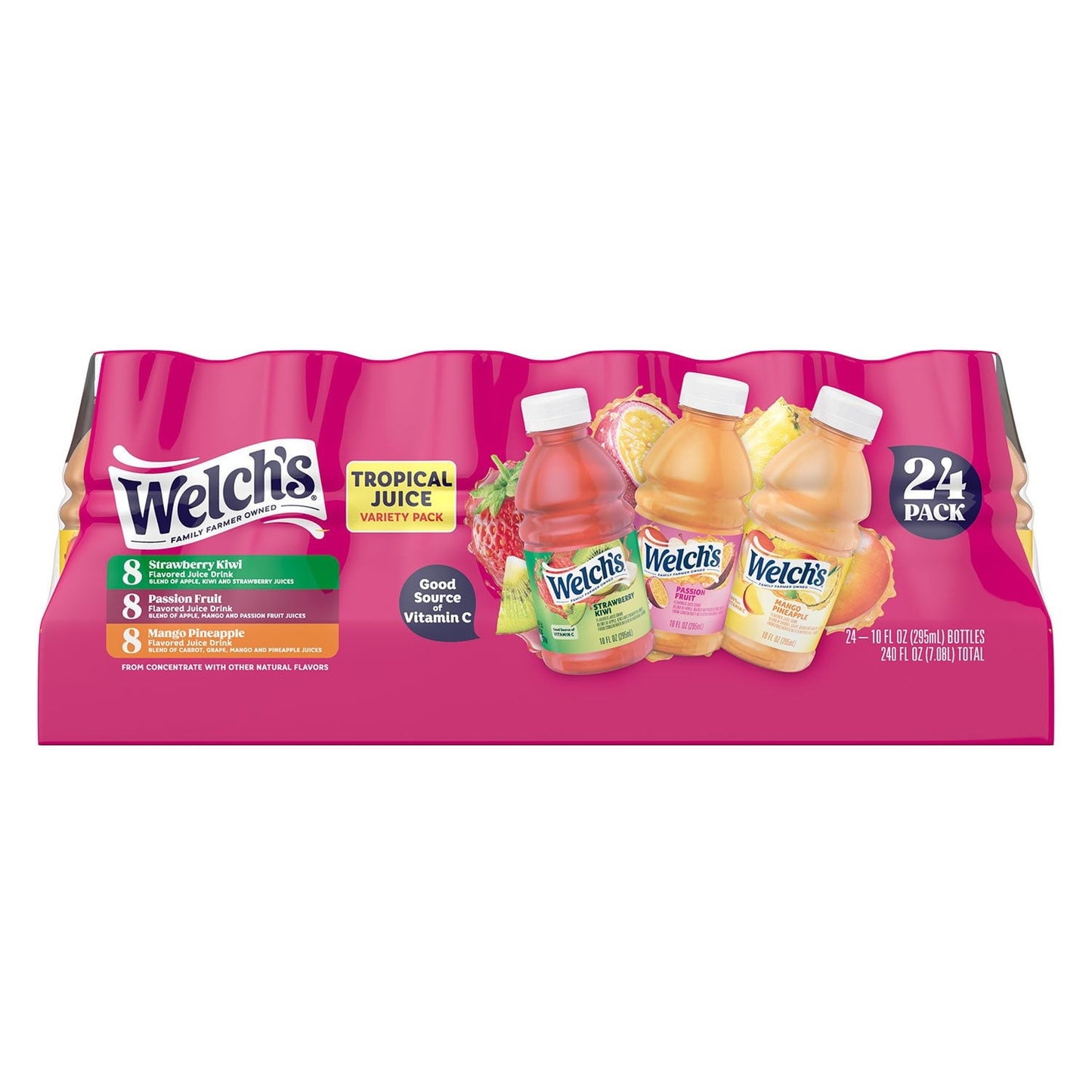 Tropical Juice Variety Pack – 24 × 10 fl oz Bottles