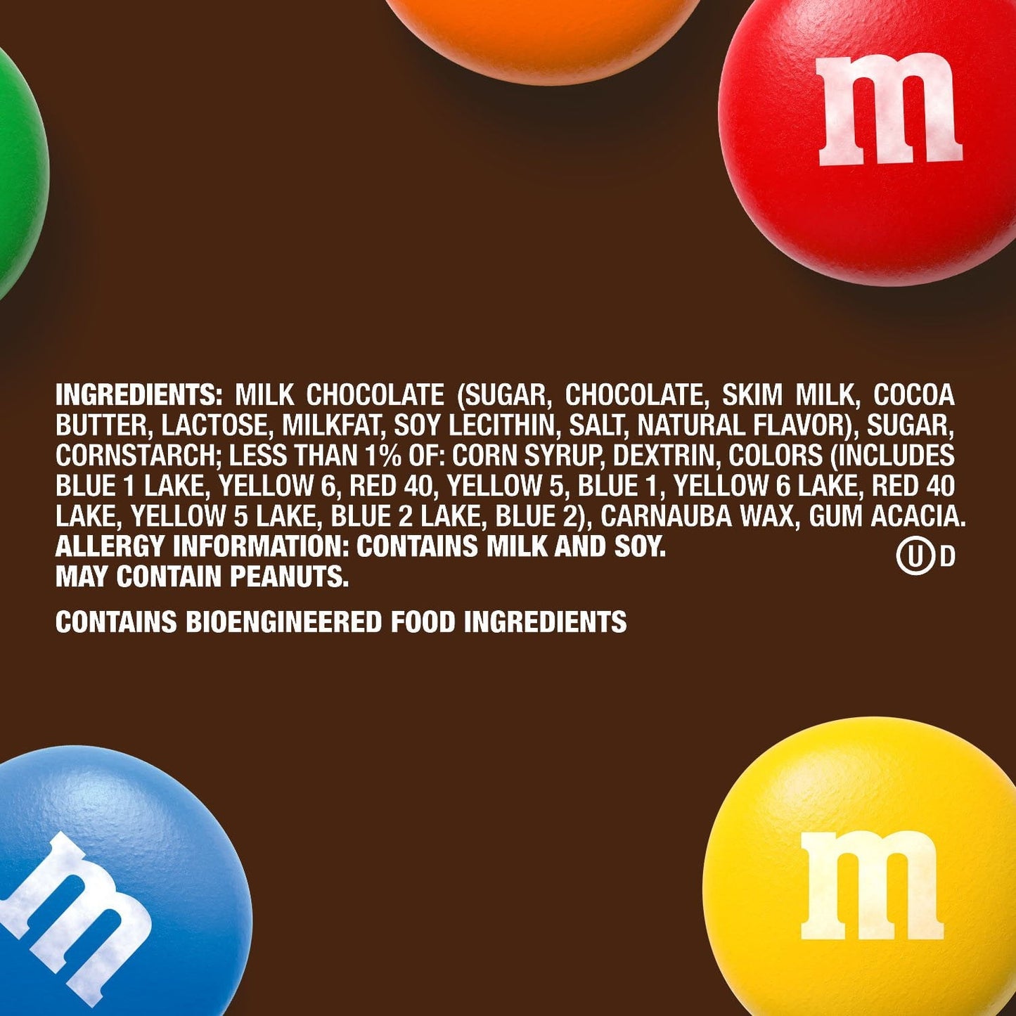 M&M'S Milk Chocolate Candy, 62 oz.