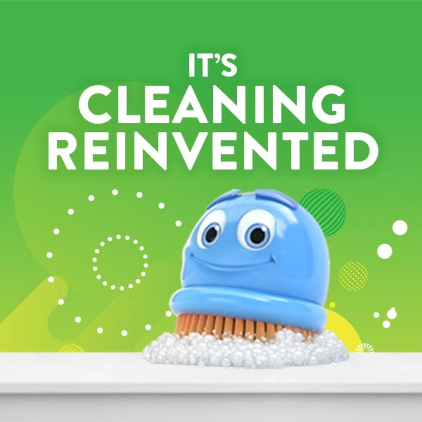 Scrubbing Bubbles Toilet Gel Stamps – Rainshower, 30 Gel Stamps (2 Dispensers)