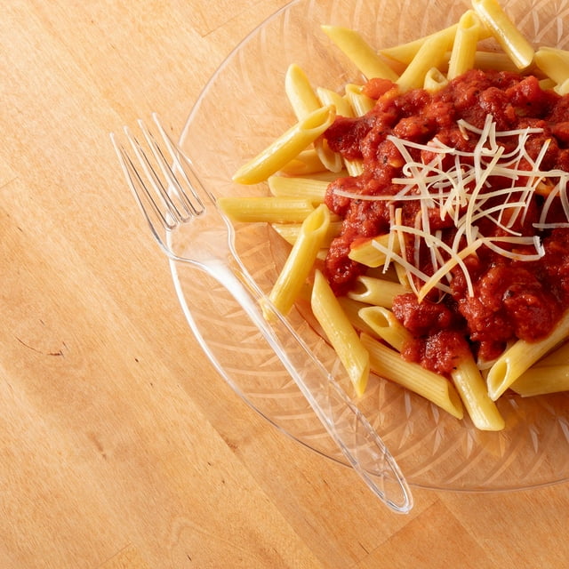 Member’s Mark Clear Plastic Forks – Heavyweight, 300-Count Pack