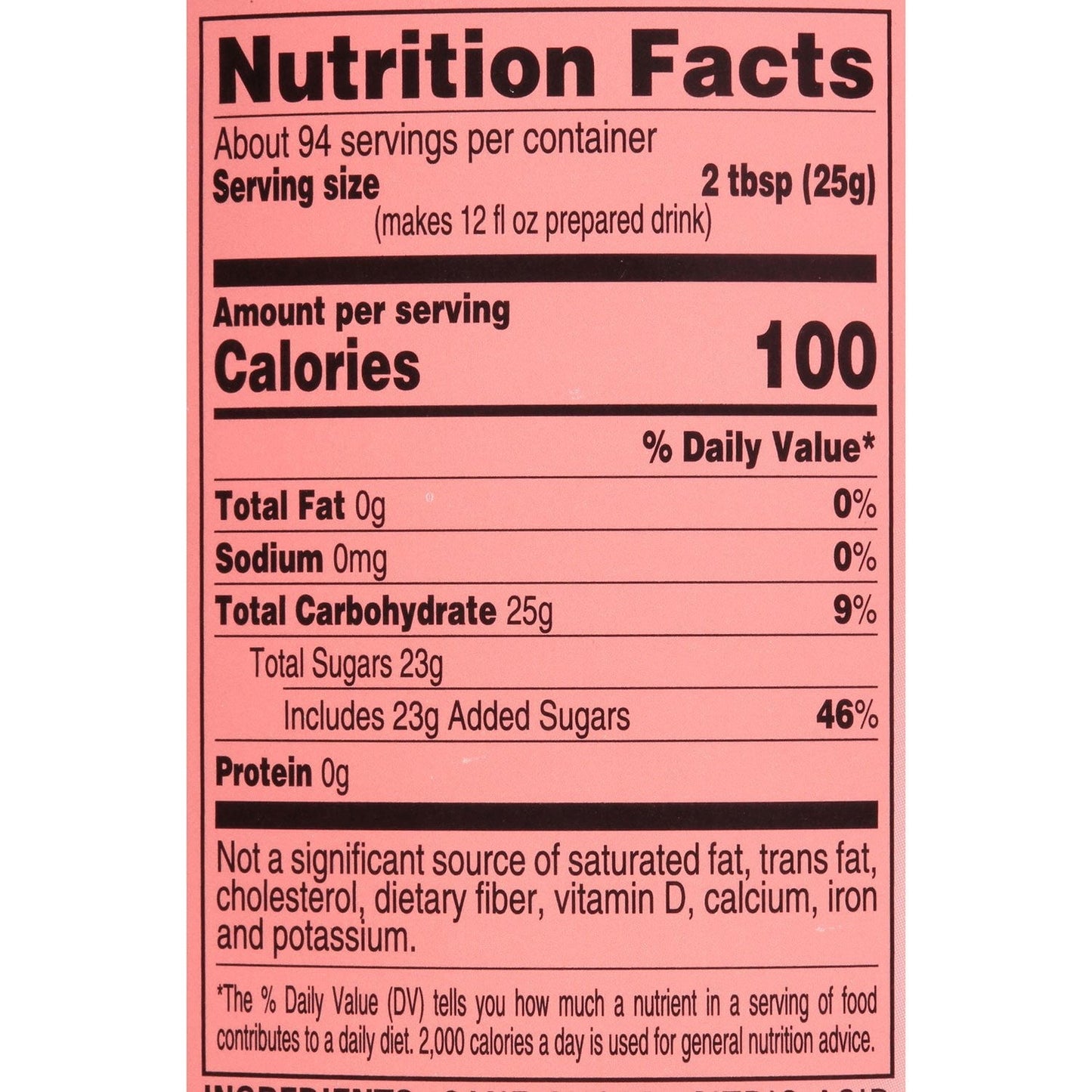 4C Peach Iced Tea Mix, 82.6 oz.