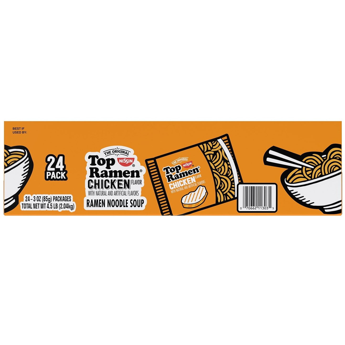 Nissin Top Ramen, Chicken, 24 pk.