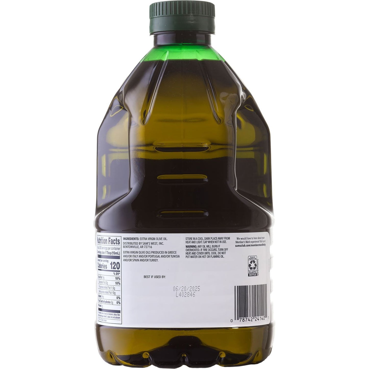 Member's Mark Extra Virgin Olive Oil, 101 fl. oz.