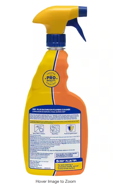 ZEP 32 oz. Foaming Bathroom Cleaner