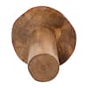 Liv & Skye Red 5 in. x 6 in. Wood Cylinder Toadstool Mushroom Figurine – Model #18275-01