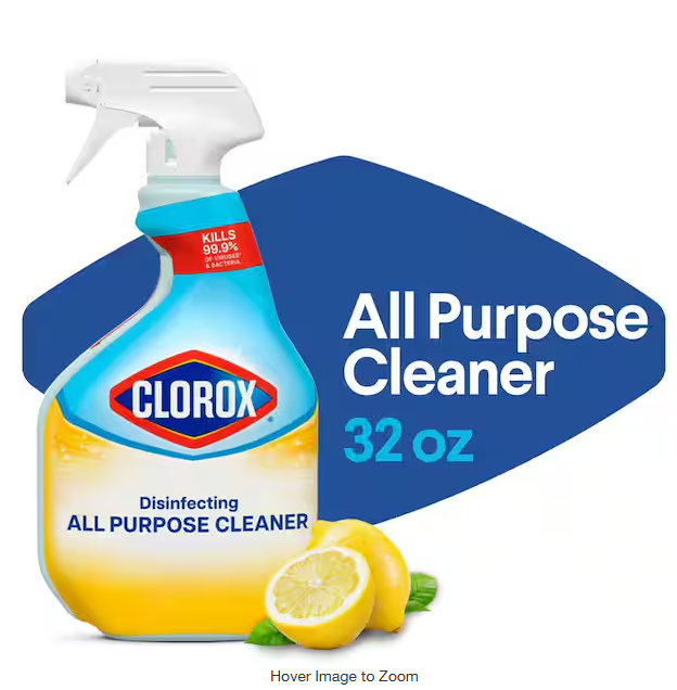32 oz. Crisp Lemon Scent Bleach Free Disinfecting All-Purpose Cleaner Spray