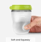 Comotomo Baby Bottle Set, Green - 8oz (2 Pack)