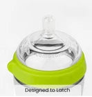 Comotomo Baby Bottle Set, Green - 8oz (2 Pack)