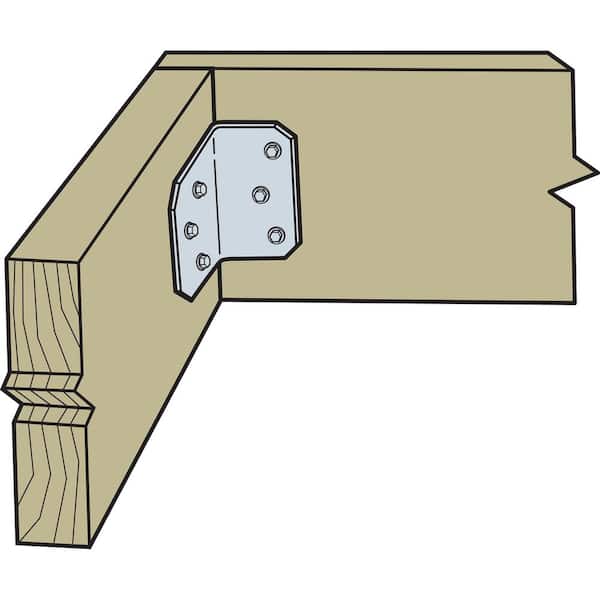 Simpson Strong-Tie ML24Z 12-Gauge ZMAX Medium L-Angle – 2 in. × 4 in.