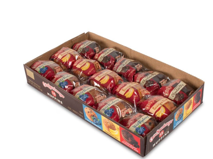 Otis Spunkmeyer Variety Pack Muffins, 4 oz., 15 pk.