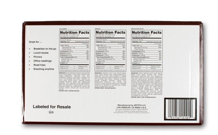 Otis Spunkmeyer Variety Pack Muffins, 4 oz., 15 pk.