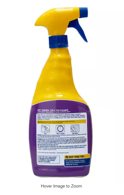 ZEP 32 oz. Shower Tub and Tile Cleaner