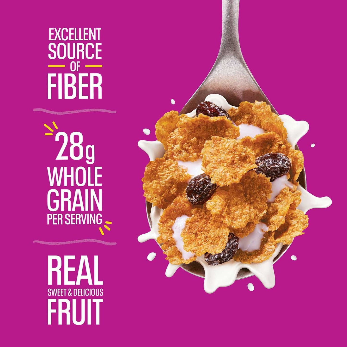Kellogg’s Raisin Bran Breakfast Cereal – 76.5 oz