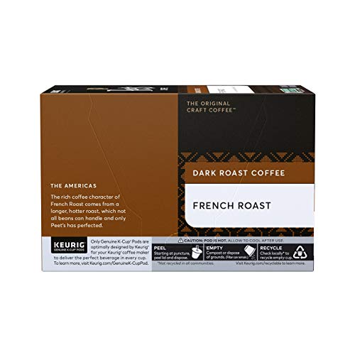 Peet’s Coffee Major Dickason's Blend K-Cup Coffee Pods for Keurig Brewers, Dark Roast, 16 Pods