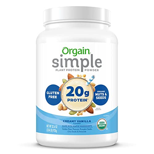 Orgain Organic Simple Protein Vanilla 2.04 lbs