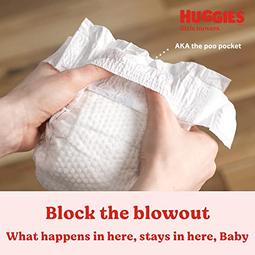 Huggies Little Movers Baby Diapers