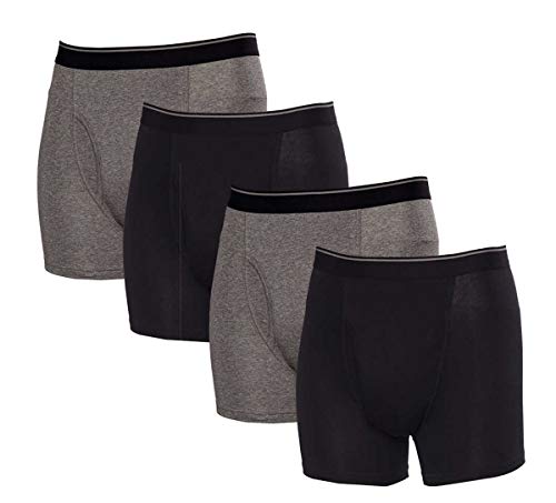 Kirkland Signature Men's Boxer Brief Pima Cotton 4 Pack