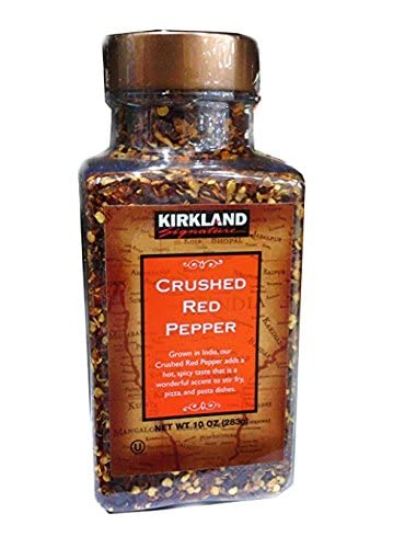 Kirkland Signature Crushed Red Pepper, 10 Ounce ( Pack of 3 )