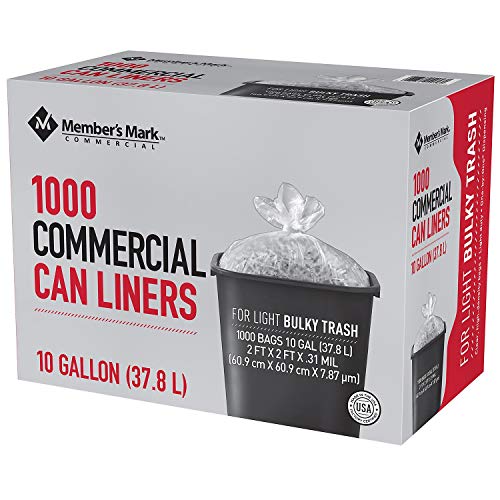 ProForce Commercial 7-10 gal. Trash Bags (1000 ct.)