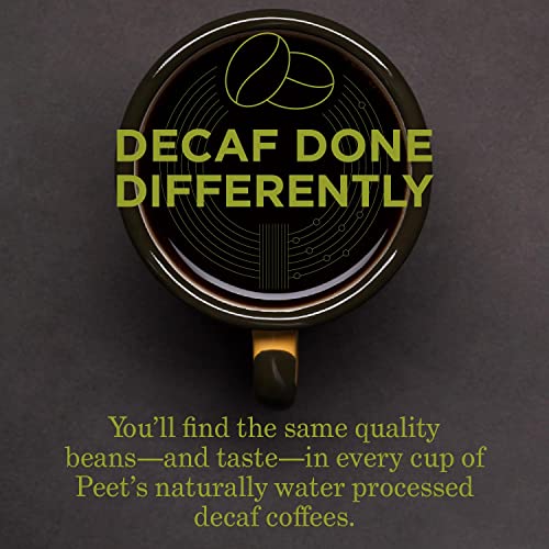 Peet's Coffee, Medium Roast Decaffeinated Coffee K-Cup Pods for Keurig Brewers - Decaf Especial 60 Count (6 Boxes of 10 K-Cup Pods) Packaging May Vary