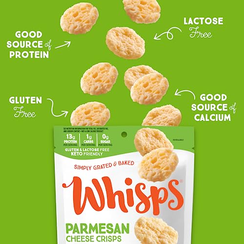 Whisps Cheese Crisps Parmesan Cheese 10.8 Ounce